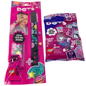 Lego DOTS 41903 Cosmic Wonder Bracelet DIY Craft & 41921 Series 3 Extra Dots NEW - Picture 1 of 6