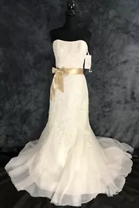 NEU BRAUTKLEID BRAUTKLEID VON ROSETTA NICOLINI GRÖSSE 12-14, UVP 1299£ - Bild 1 von 6