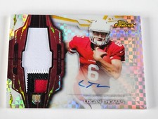 Logan Thomas 11/15 Rookie Auto 3 Color Patch 2014 Topps Finest X-Fractor