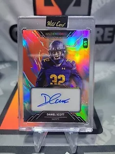 2023 Wildcard Wildchrome Daniel Scott TEAL LIQUID AUTO AUTOGRAPH RC 5/5 - Picture 1 of 2