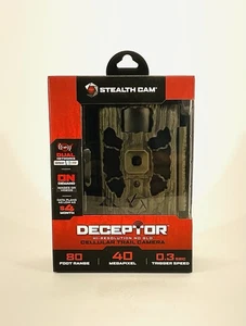 Stealth Cam 40MP Deceptor No-Glo Dual Cellular Trail Camera - ATT/Verizon - Picture 1 of 3