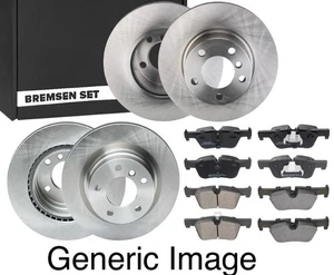 FOR HONDA MK7 1.8 i VTEC 2.2 CTDi TYPE S GT FRONT REAR BRAKE DISCS & PADS - Picture 1 of 5