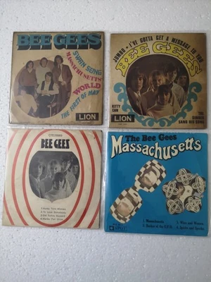 Lot of 4 Bee Gees Malaysia Unique Cover  1960's EP  RARE - Image 1 of 2