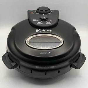 Euro Cuisine PM600 Crispy Crust 12" Rotating Pizza Maker With Stone & Baking Pan - Picture 1 of 17