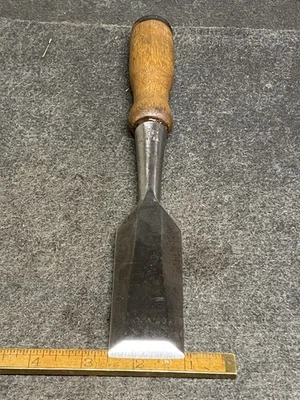 Vintage Stanley Pre 750 1-1/2” Chisel Ready For Work USA  - Image 1 of 4