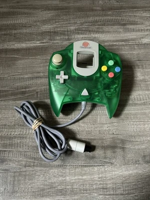 Pad controlador Gamepad verde transparente Sega Dreamcast OEM probado HKT-7700 Foto 1 de 4