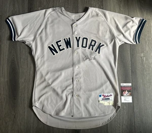 Orlando El Duke Hernandez Signed Jersey New York Yankees Size YO 48 JSA AU08526 - Picture 1 of 7