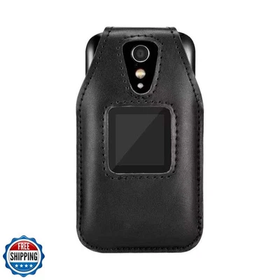 Funda de cuero ajustada para GreatCall Lively Flip (Modelo: 4053S), Jit Foto 1 de 4