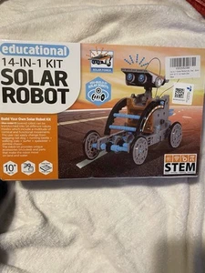 Creative 14-in-1 Solar Robot Kit for Kids - Gift for STEM Learning - Picture 1 of 2