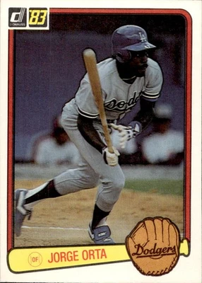1983 Donruss #388 Jorge Orta - Image 1 of 2