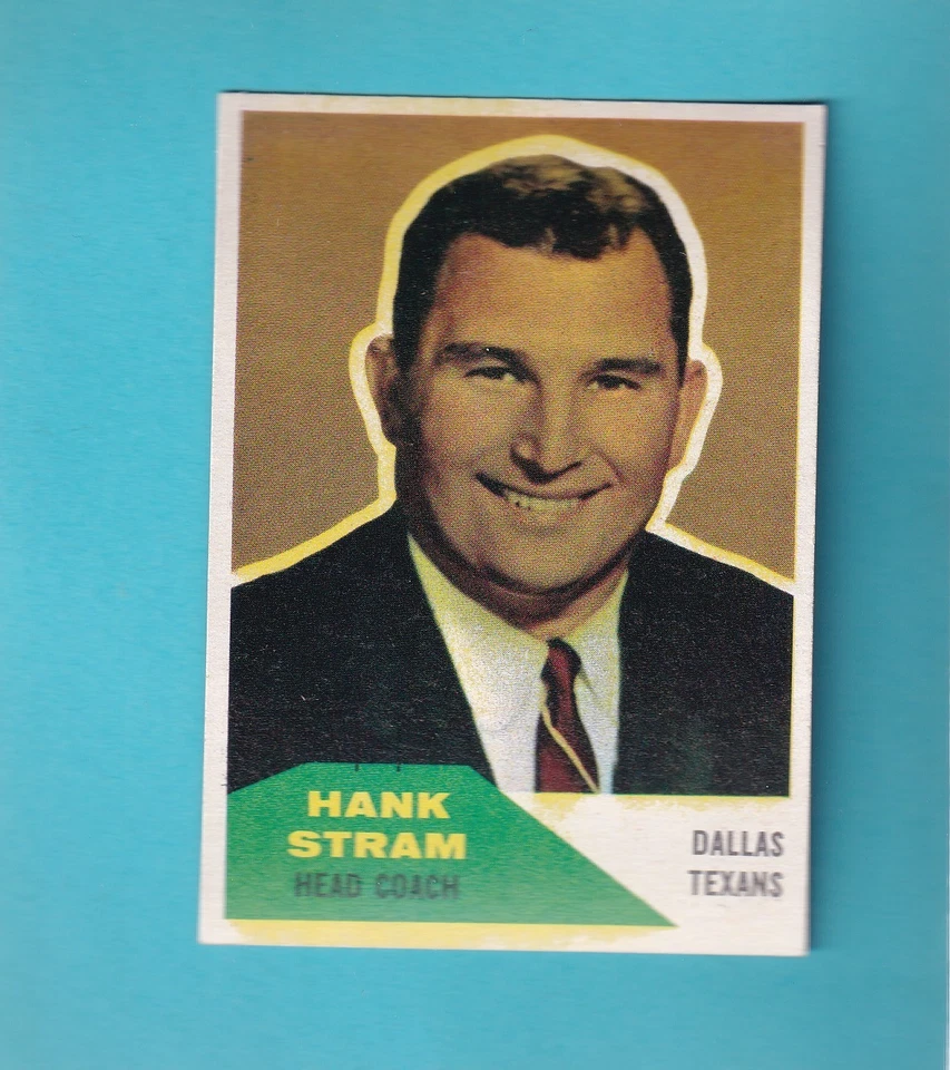 Fleer Football 1960 (#1-130) - Elige una tarjeta, estado F a MT Foto 1 de 1