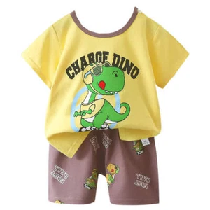 Children's Clothing Set Kids Short Set Baby Clothes Summer 2 Pieces - Picture 1 of 8