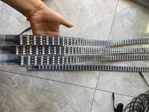 3x 4FT Quad Row LED Strip Lights Glowing For Polaris Slingshot 15.5'' Wheel Ring - Picture 1 of 21
