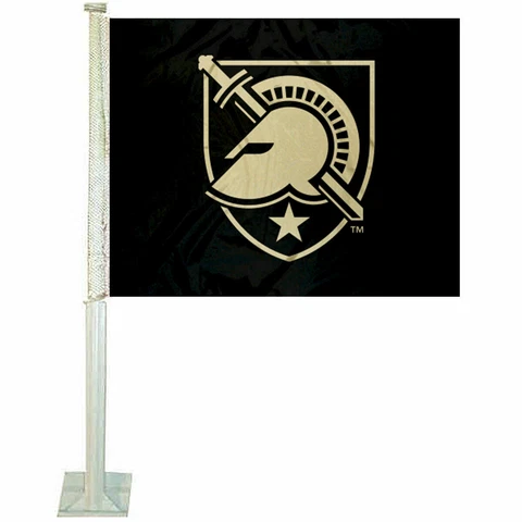 Army Black Knights Athena Shield Car Auto Window Flag Cover