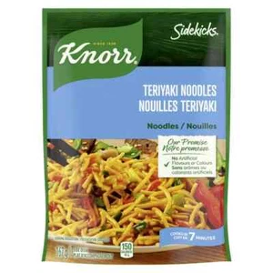 FIDEOS TERIYAKI KNORR SIDEKICKS 167g x1 - DE CANADÁ SEGUROS Y PROTEGIDOS - Imagen 1 de 1