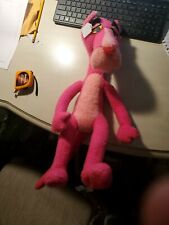 Vintage The Pink Panther 20” Plush Stuffed Animal Toy Bendable
