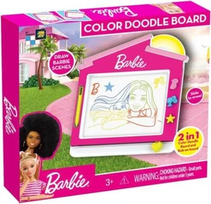Barbie Color Doodle Board Creativo Cancellabile Colorato Superficie Magnetica - Foto 1 di 3