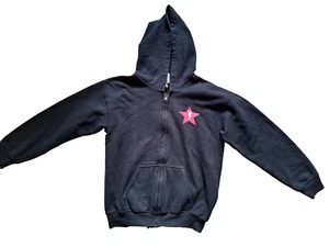 Girls Jo Darby Theatre School Hoodie, Black with Logo, Size Medium Child - Picture 1 of 3