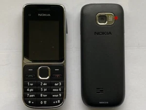 Excellent Condition Nokia C2-01 - Black (Unlocked) Mobile Phone+ warranty - Afbeelding 1 van 4