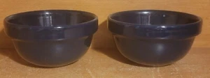 Mainstays STACKABLES BLAU Suppe/Müslischale 2er Set, 5 3/4" Steinzeug, sehr gut - Bild 1 von 11