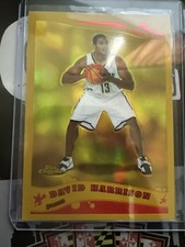 2005-06 Topps Chrome Gold Refractor David Harrison Indiana Pacers 52/99