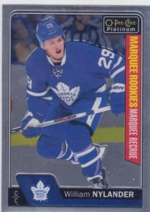 16/17 OPC PLATINUM..WILLIAM NYLANDER..MARQUEE ROOKIES..CARD #155..MAPLE LEAFS - Picture 1 of 1
