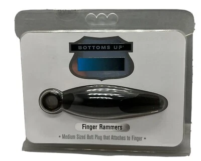 Apisonadores de dedos de abajo hacia arriba tapón trasero de tamaño mediano se conecta al cuerpo de los dedos seguro Foto 1 de 4