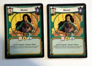 Ryosei (2) L5R Legend of the Five Rings CCG Pearl Edition - Bild 1 von 1