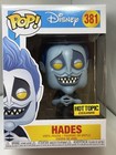 Hades Funko Figure #381 Disney Hercules Hot Topic Exclusive With Pop Protector