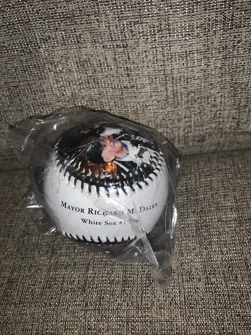 Chicago Mayor Richard M Daley SGA Commemorative MLB White Sox Baseball Cover