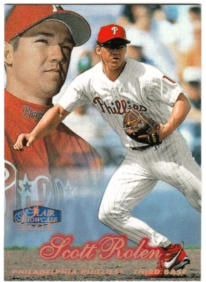 1998 Scott Rolen Flair Showcase Row 2 20 Philadelphia Phillies - Image 1 of 2