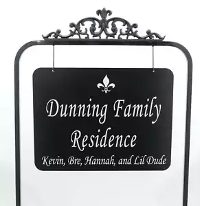 Address America Montrachet Premium Reflective Estate Sign - Picture 1 of 4