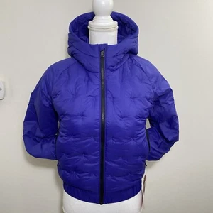 The North Face Girls Mashup Full Zip Coat Deep Blue / Purple Sz M L XL - Picture 1 of 12