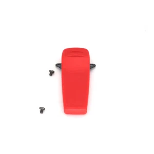 For ICOM BP-210 V82 Two Way Radio Walkie Talkie Red Belt Clip Accessories - Zdjęcie 1 z 12
