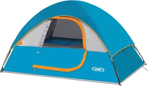 Camping Tent 2 Person, Waterproof Windproof Tent with Rainfly Easy Set Up-Portab - Picture 1 of 9