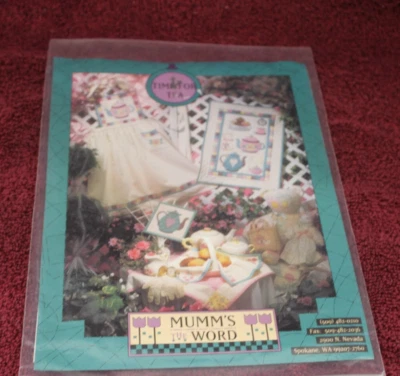 Mumm's The Word Quilt Pattern - Time For Tea - Image 1 of 2