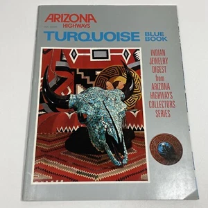 Arizona Highways Türkis Blau Buch Indianer Schmuck Digest Softcover 70er - Bild 1 von 8