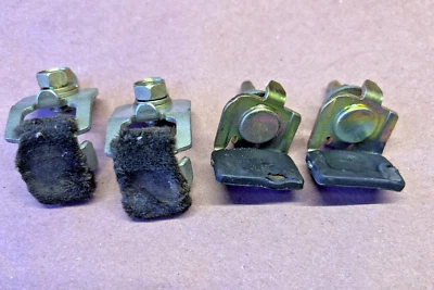 91 Acura Integra Puerta Ventana Vidrio Tope Guía Lado Izquierdo del Conductor 2DR 90-93 Foto 1 de 3