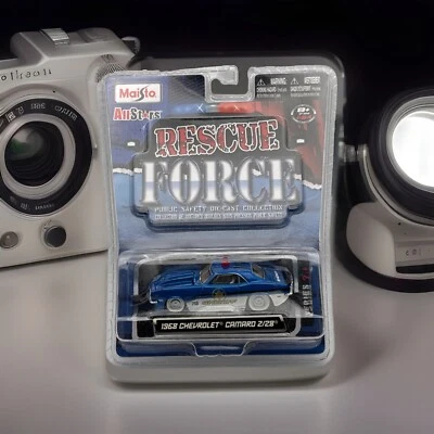 Maisto All Stars Rescue Force 1968 Chevrolet Camaro Z/28  sheriff #713 1/64 S9.1 - Image 1 of 4