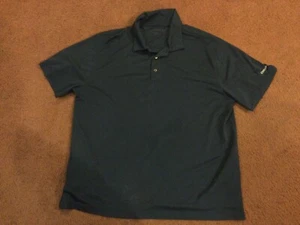 Reebok Men’s Embroidered Polo Shirt Blue 3xl Big & Tall - Picture 1 of 8