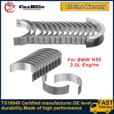 Juego de rodamientos principales y de varilla para motor BMW 128i 335i 535xi X6 Z4 N55 N54 3,0 L L L6 Foto 1 de 4