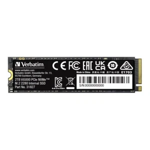 0023942318279 VI5000 PCIE4 NVME M.2 SSD 2TB/M.2 NVME PCIE4 INTERNAL Verbatim - Picture 1 of 1