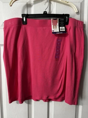 NUEVO Jones New York Signature Imitación Envoltura Pull-On Skort talla 2X Artículo 256675 Foto 1 de 4