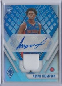 Camiseta deportiva Ausar Thompson 2023-24 Panini Phoenix Premium Auto RC # Detroit Pistons - Imagen 1 de 2