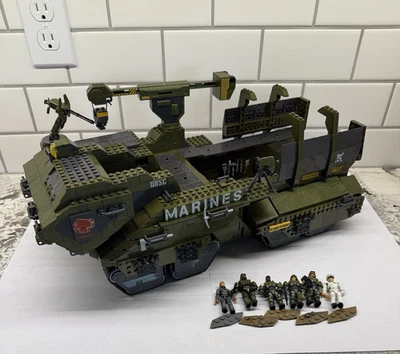 Mega Bloks Halo HHC44 UNSC Elephant Sandnest Set with Minifigures Complete - Image 1 of 4