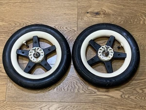 BUGABOO Buffalo Donkey Donkey2 - BACK  WHEELS, Pair, with Air Filled Tyre - Picture 1 of 5