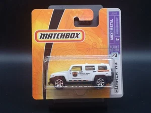 Matchbox Hummer H3T white National Parks sealed on short card. - Picture 1 of 2
