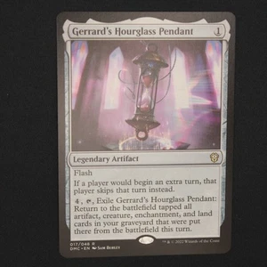 Colgante Reloj de Arena Gerrard's Magic The Gathering Commander Dominaria United Raro 17 Casi Nuevo - Imagen 1 de 6