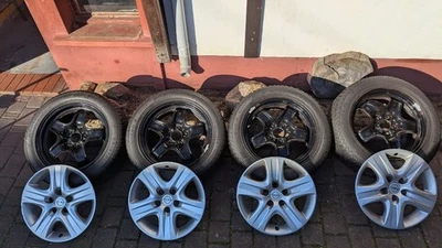 Winterkompletträder  Original Opel Astra -B-K Stahlfelgen mit Fulda 205/55/R16 - Bild 1 von 4