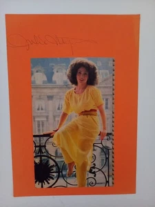 Julia Migenes -  - original Autogramm - ca. Din A4cm - Schriftstück - Picture 1 of 1